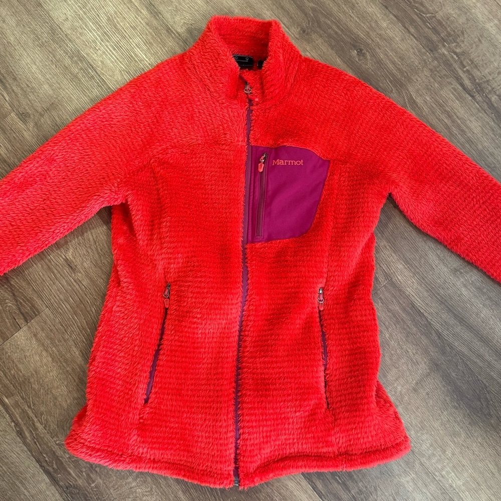 Marmot Red Jacket Size Large - image 1